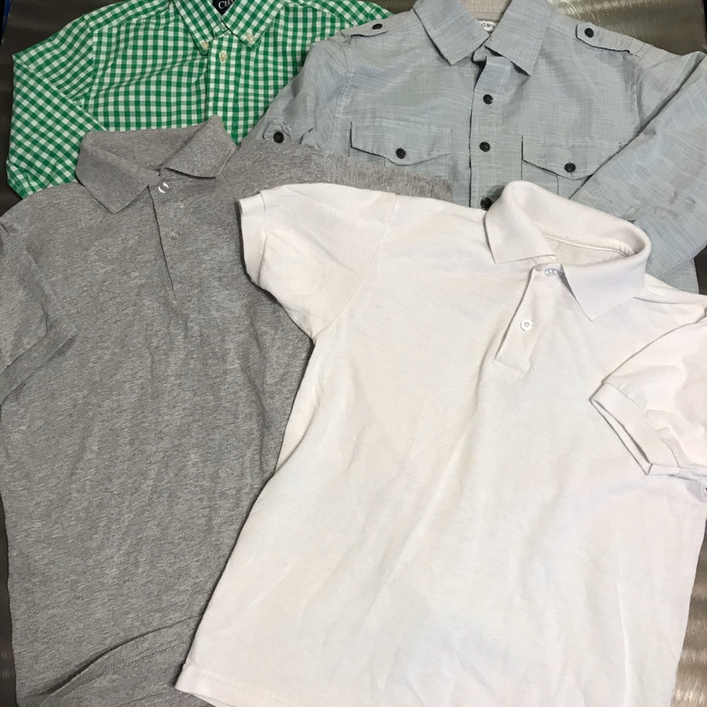 Chaps Hanes Boy’s Button-down Shirts & Polo Shirts